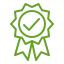 a ribbon icon